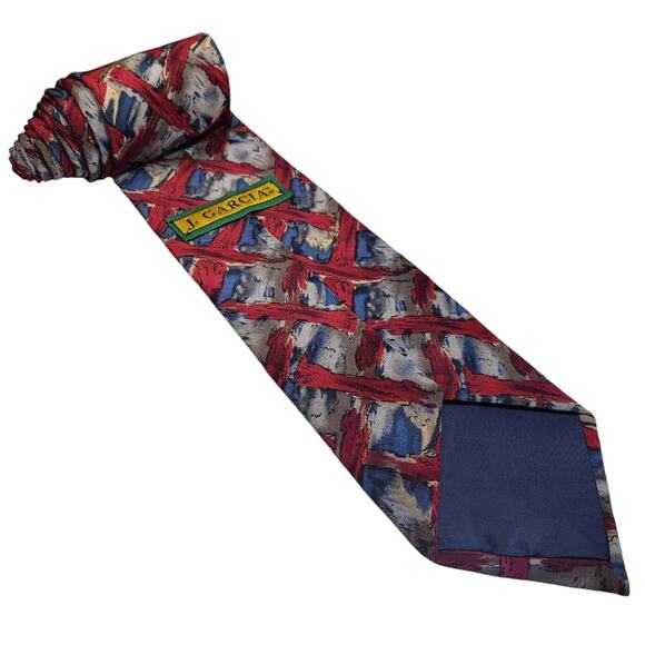 Jerry‎ Garcia 100% Silk Tie 59" x 4" Imported Silk - Picture 2 of 9